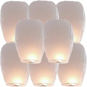 10pc Sky Lantern Set
